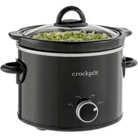 Crockpot 2-Quart Classic Slow Cooker Small Slow Cooker Black