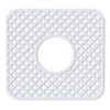 BEHOK 2 Pack Silicone Sink Protector for Kitchen Sink, Trellis