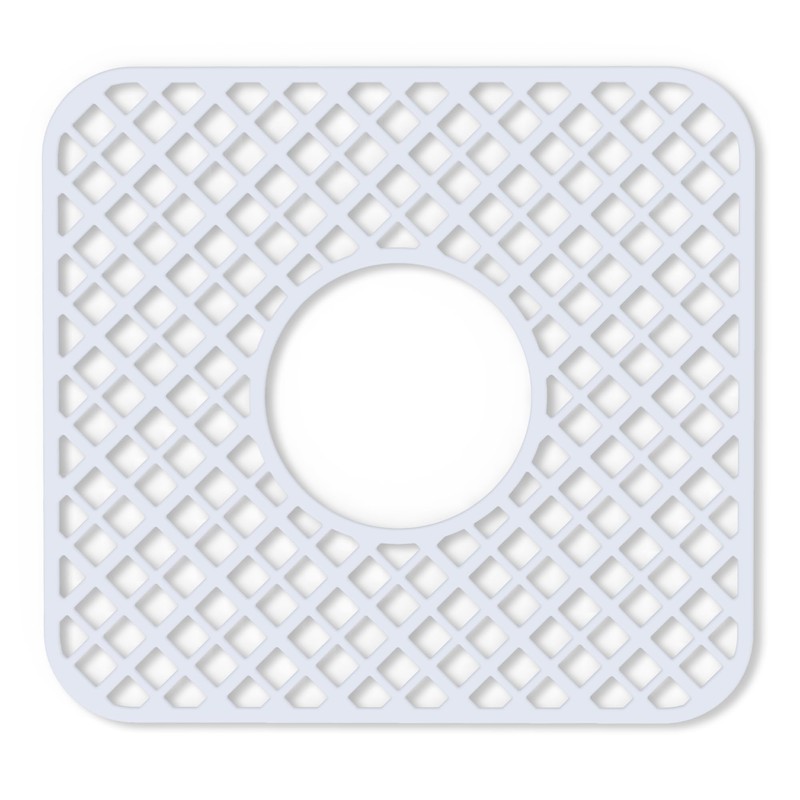 BEHOK 2 Pack Silicone Sink Protector for Kitchen Sink, Trellis