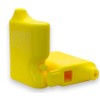 Portable Pepper Shaker (Yellow) - Versatile SnuffBulletSniffer, Multi Functional PowderSniffer