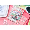 Sizzix 49 and Market A5 Clear Frame Stamp Pencil Line