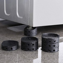 8 Pack Anti Vibration Pads for Washing Machine, Non Slip Rubber Feet Pads Shock Absorbing Washing Machine Support Stabilizer for Washer Dryer Refrigerator Furniture