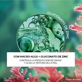 Yves Rocher Crema Facial Gel Matificante Sebo Active Momento Aplicación Día Noche Tipo Piel Mixta