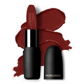 Faces Canada Weightless Matte Lipstick 4g Maroon Love 06 (Maroon)