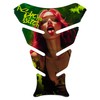 Tankpad X509958VA Motorcycle Protective Sticker Psycho B Cute Woman Green