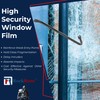 UV 99% Security and Safety 8 Mil Clear Window Film