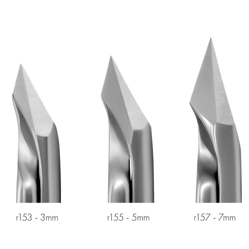 Germanikure - Tenazas para cutículas, 3mm - 1/4 jaw