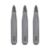 HARFINGTON 3pcs PZ0 Pozi Screwdriver Bit 5/32" Hex Shank 28mm