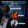 CHICES 2PACK Pen Light Rechargeable Flashlight - COB Small Portable