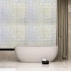 3D Mosaic Window Film, Frosted Privacy Glass Window Film, Vinyl