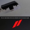 iJDMTOY Red//Slash Full LED Projection Under Side Door Courtesy Lights,