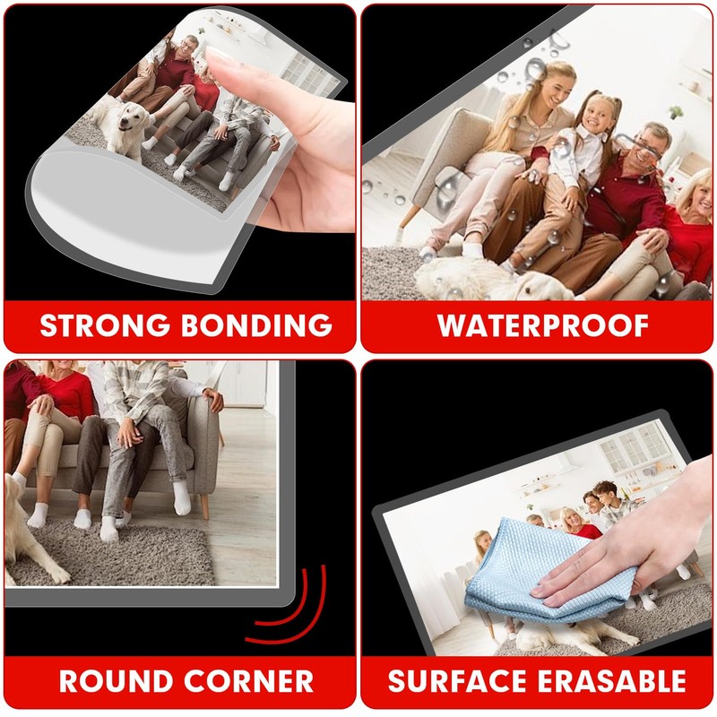 RAZCC Laminating Sheets, 400 Pack Clear Thermal Laminating Plastic Paper