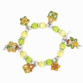 Baker Ross AX908 Fairy Bracelet Kits - Pack of 3, Bead Jewellery Arts and Crafts, Perfect for Party Bags and Gifts, Ideal Kids Accessory, Silver