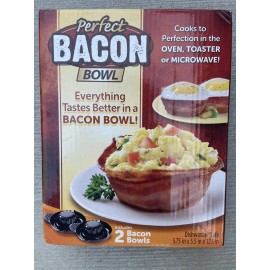 As Seen On TV Original "As Seen On TV" Perfect Bacon Bowl 2 Pc BRAND NEW Sealed PACKED BOX