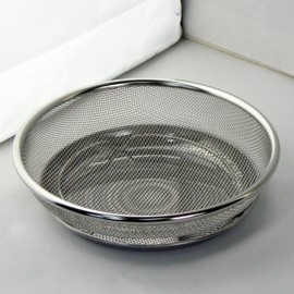 Nagao Soba Udon Somen Tableware, Solo Zaru Men, Single Serving, Stainless Steel, Dishwasher Safe, Made in Japan