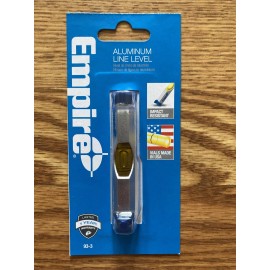 Empire Level New! Empire Level 93-3 3" Aluminum Line Level Impact Resistant Model # 93-3