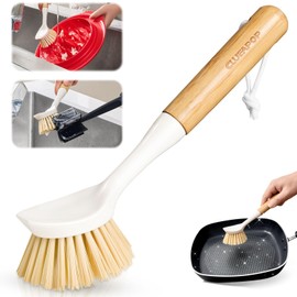 Kitchen Brushes for Meat Chopper, Meat Grinder Brushes, Chicken Shredder Brushes, Ground Beef Chopper Tool Brushes, Scrub Brush for Pans, Pots, Counter & Kitchen Sink Cleaning, Dishwashing