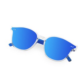 Aofalbe Kids Sunglasses, Sunglasses for Kids Children, Mirrored Sunglasses for Girls Boys Toddler UV400 Age 3-10 Blue