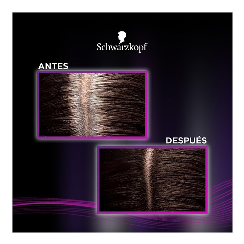 Schwarzkopf Retocador de raiz, castaño oscuro, 120 Ml