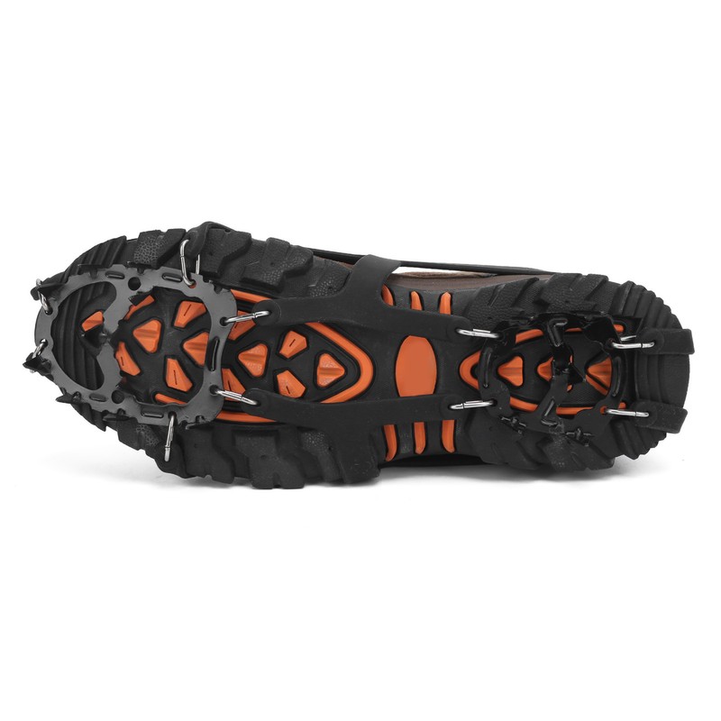 Crampons 18 Teeth Antislip Strong Grip Drop Resistant Ice Cleats