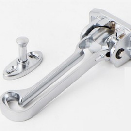 Kids' Safety Latch & Auxiliary Lock for Front Door Locking Device