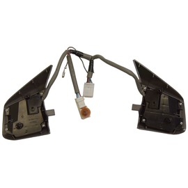 Subaru 2012-2013 Legacy/Outback Black Metal Push Button Steering Wheel Audio & Cruise Control Switches, Manual Operation