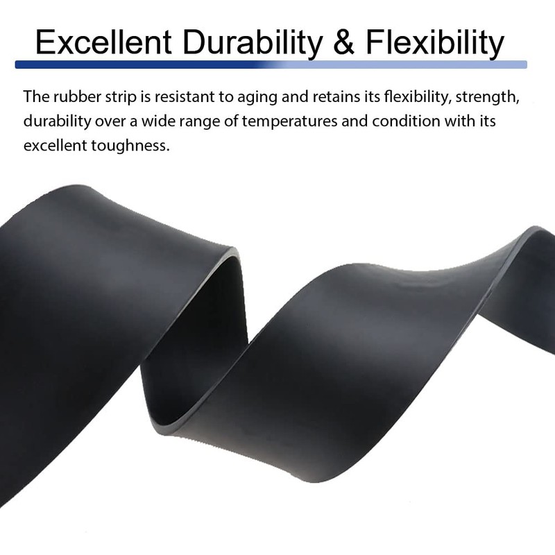Rubber Strips, Neoprene Rubber Mat, Solid Rubber Profile Rubber Plate