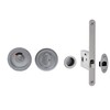 Henderson Lock for Sliding Doors, Satin