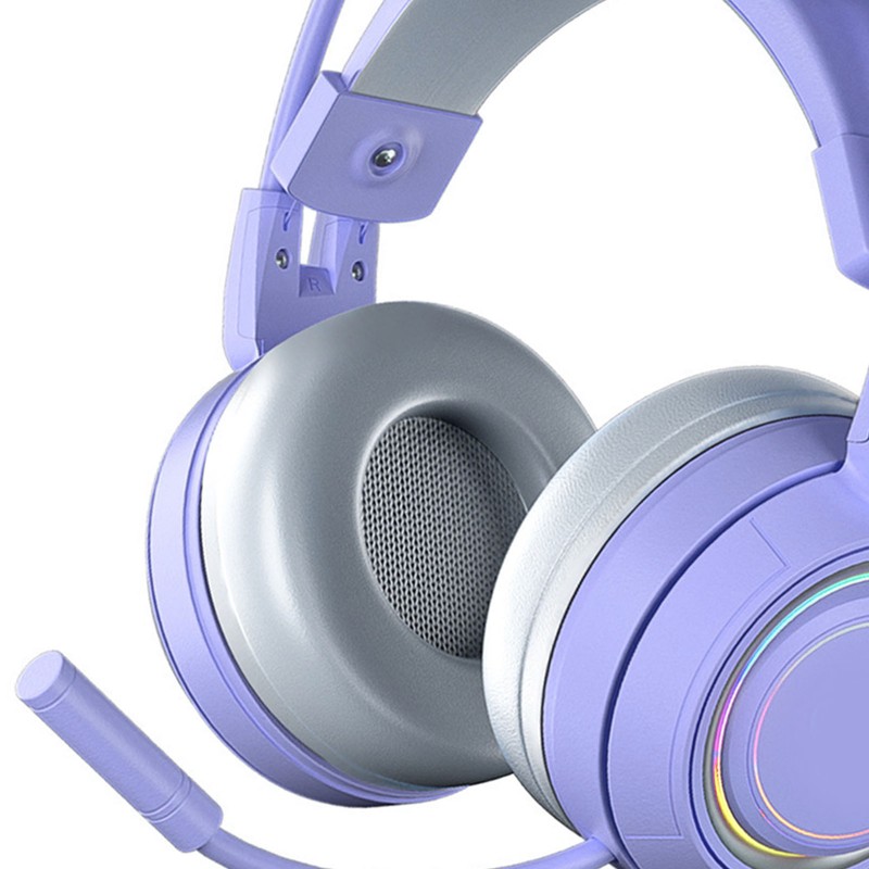 Cat Ear Headphones with Noise Reduction Mic for Girls All