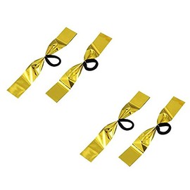 Artec 002868 Hand Free Cheer Pom Pom Gold (Pack of 4)