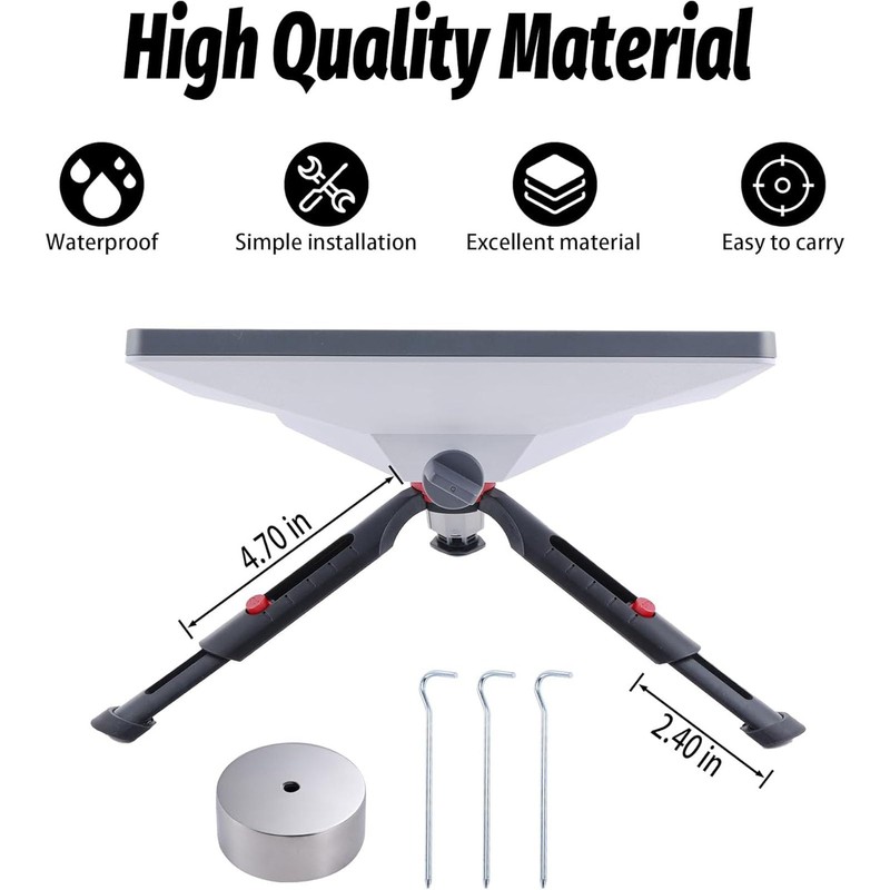 Mini Tripod Mount, Tripod Mounting Kit with Adapter and Aluminum