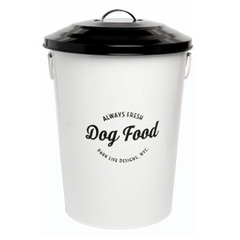 Park Life Designs Medium Food Storage Bin | Andreas (White)