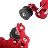 Motoforti Red Aluminum Alloy Chain Tensioner Automatic Adjuster for Motorcycle