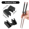 Reusable Chopstick Helper, Mabor 5 Pieces Training Chopsticks Hinges Connector
