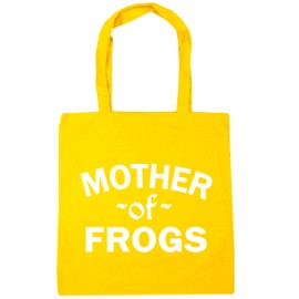 Hippowarehouse Mother Of Frogs Tote Shopping Gym Beach Bag 42cm x38cm, 10 litres