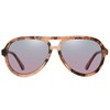 DUCO 1208 Women's Sunglasses, Polarized Sunglasses, Aviator, Teardrop Sunglasses, UV