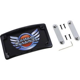 Custom Dynamics LPF-RAD-CVO-B Illuminated CVO License Plate Frame - Black