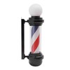 AngelcityCC 26.8 in Wall-Mounted Barber Pole Led Light, Red, White,