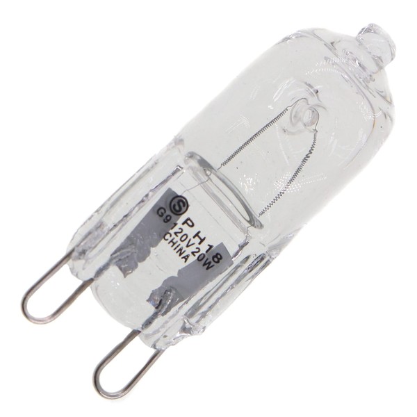 Satco S4614 G9 Bulb in Light Finish, 1.56 inches, Clear