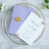 ponatia 20PCS Wedding Invitation Cards Kits - 5x7 Wrap Pocket
