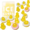Reusable Ice Cubes for Drinks, 12Pcs Colorful Duck Shape Plastic