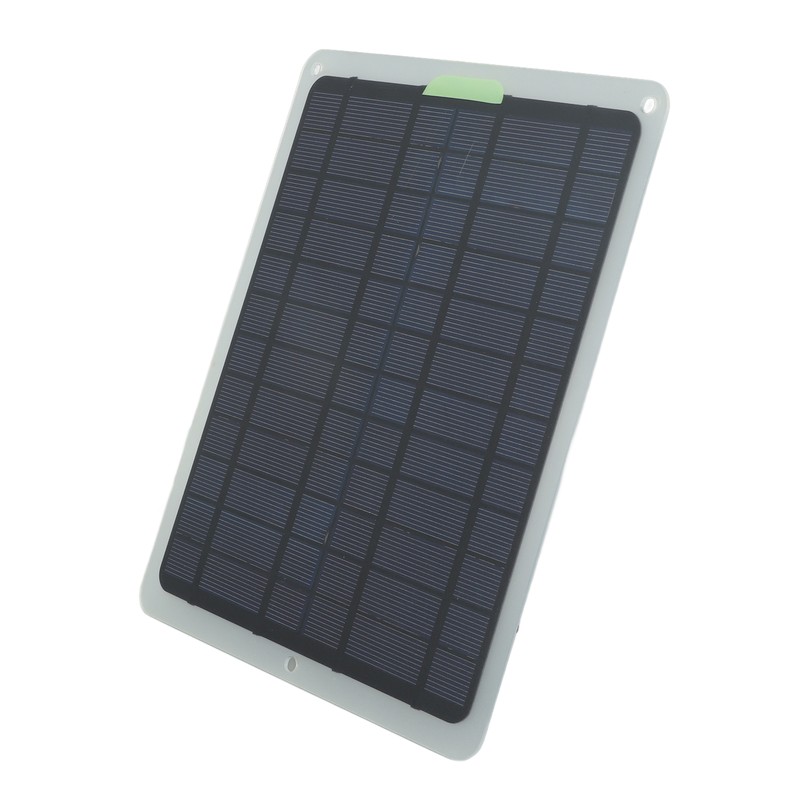 Mini Solar Panel Kit 22W With Bracket 12V OBD Battery