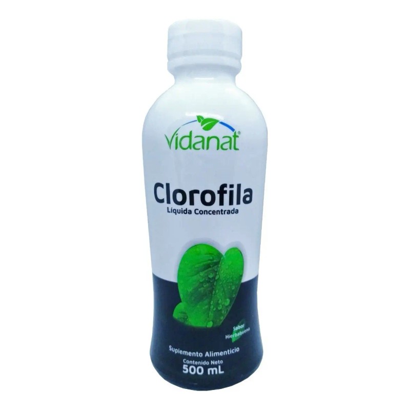 Clorofila Liquida Concentrada Vidanat 500ml