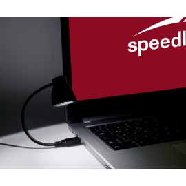 Speedlink, USB LED lamp, Plastic, Plastic, Black, 3.8 x 4.0 x 37.0 cm