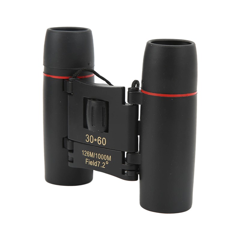 30x60 126m 1000m Mini Compact Binoculars 7.2 Degree Viewing Angle