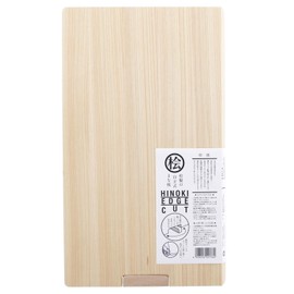 Ikegawa Wood Industrial Sheet Cutting Board, Natural, S, Cypress Cypress with Stand, Made in Japan