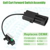 10L0L Golf Cart Reverse Switch Assembly -DCS- Fits EZGO 1996-02,