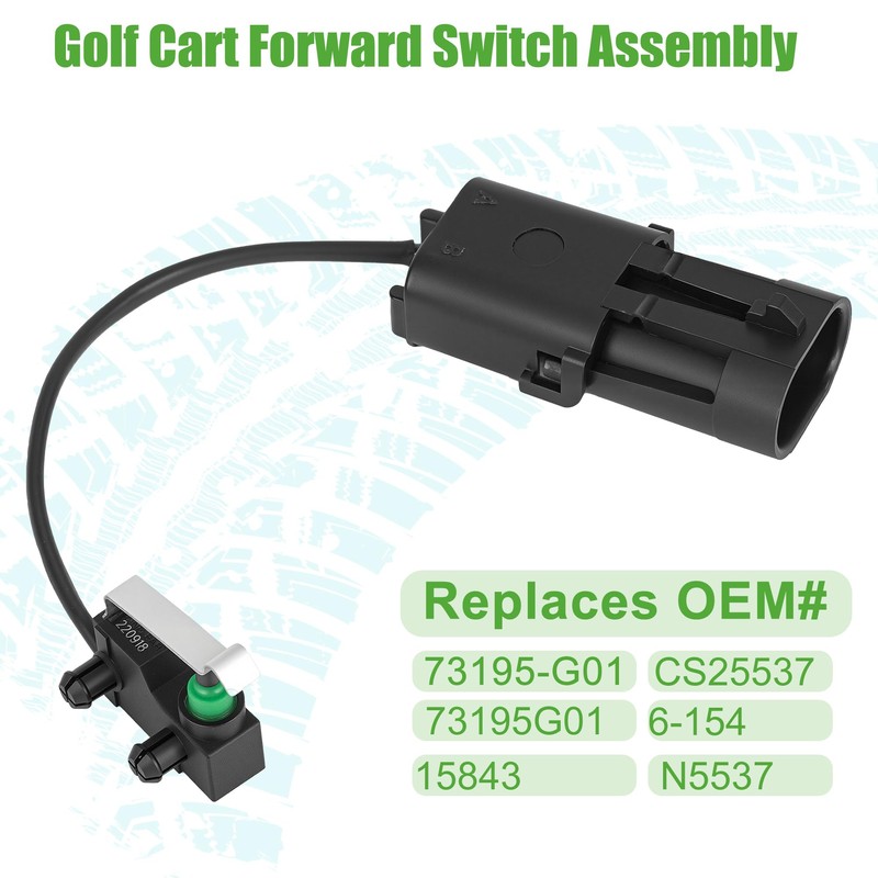 10L0L Golf Cart Reverse Switch Assembly -DCS- Fits EZGO 1996-02,