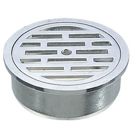 SANEI H41-65 Drainage Parts, VU Eye Plate, Key Type, Nominal 65, Zinc Die Cast