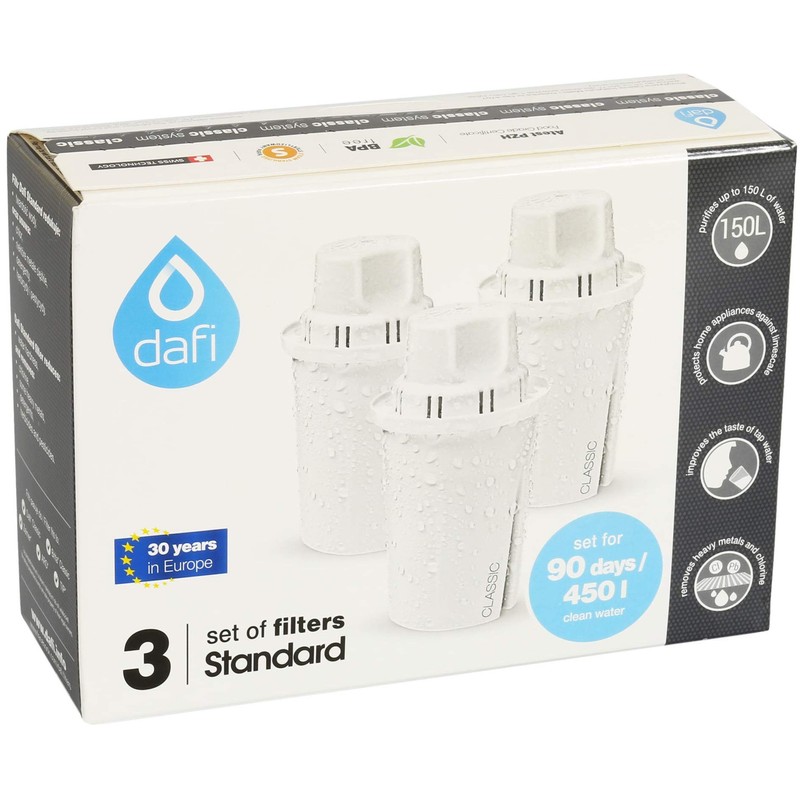 Dafi Water Filter Cartridges compatible with Brita Classic Water Filter